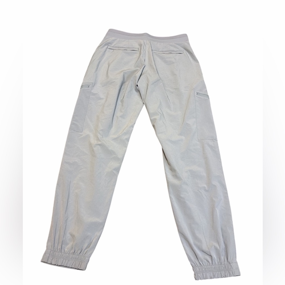 Athleta Go Far Travel Cargo Pant Size 4 Blue Star Pull-On Stretch Jogger - Picture 3 of 4